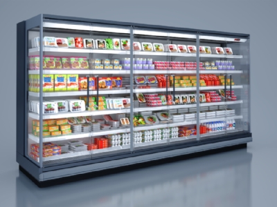 Supermarket Display Refrigerators for Multi Purposes