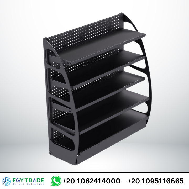 Supermarket Wall Display Shelving System by EgyTrade
