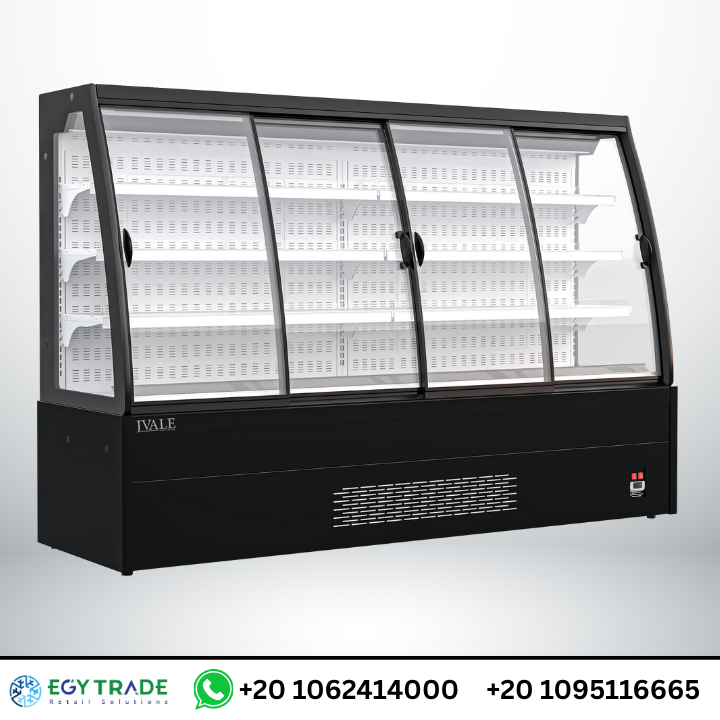 Supermarket Beverage Display Fridge – “Quala” refrigerator by JVALE | EgyTrade