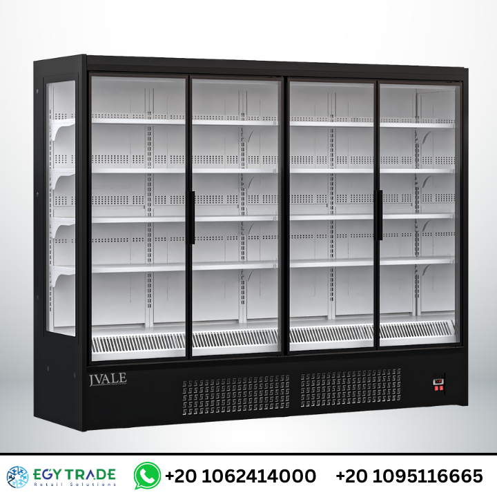 Display Refrigerator “Saqqara” by JVALE for Supermarket Equipment – EgyTrade