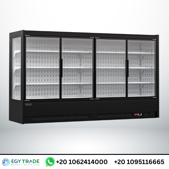 ثلاجة عرض “ايزيس” ضمن حلول إيجي تريد لتجهيزات السوبر ماركت